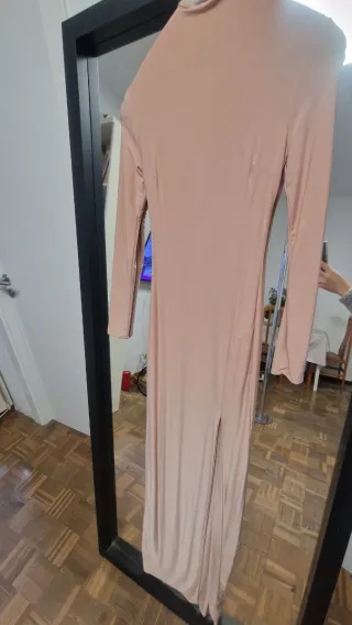 Vestido Club London Beige Talla sx