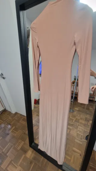 Vestido Club London Beige Talla sx