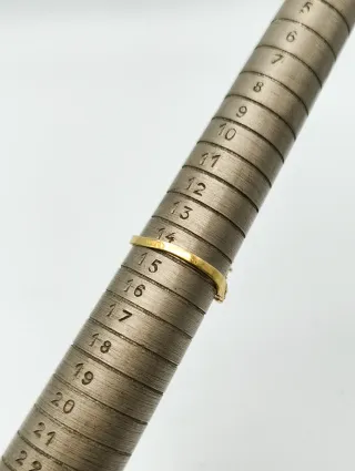 Anillo Dama "Tu y yo" Oro 18kt