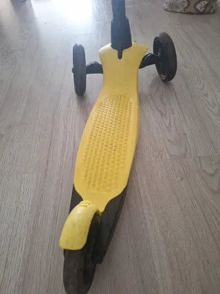 Patinete 3 Ruedas Amarillo