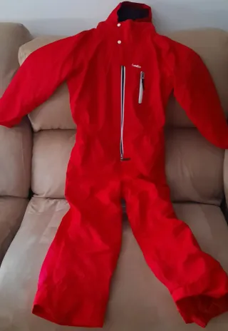 Mono de esquí rojo Wedze Talla 10