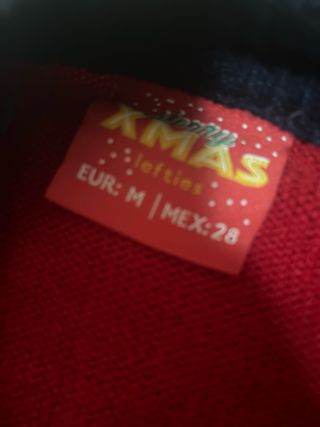 conjunto 2 jerséis navideños unisex luces y música