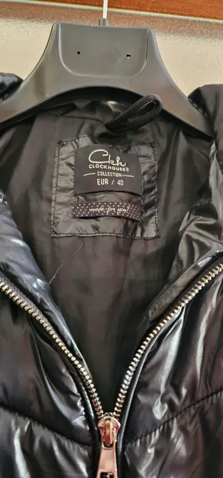 Giubbotto invernale donna nero taglia S