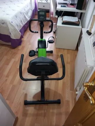 Bicicleta estática Klarfit + Libro