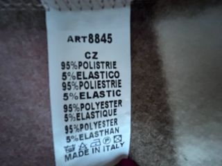 Abrigo cuadros T única beige/morado