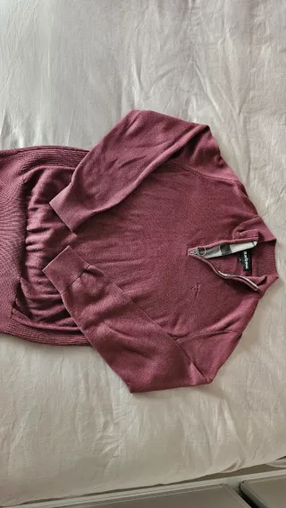 Jersey Barbour Rojo Talla S Hombre