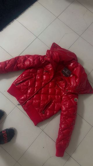 Giubbotto Moncler Donna Rosso ORIGINALE 100%