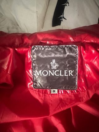 Giubbotto Moncler Donna Rosso ORIGINALE 100%