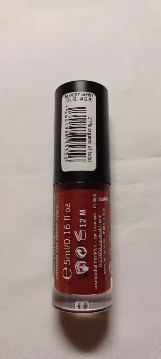 Rossetto Liquido Benecos Naturale Blody Berry