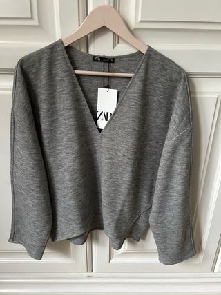 Jersey Zara Gris