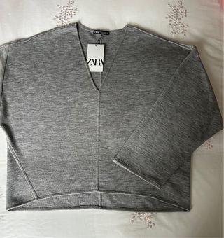 Jersey Zara Gris