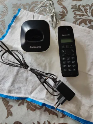 Teléfono Inalámbrico Panasonic Negro