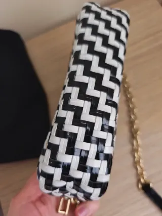 Bolso Bimba y Lola negro y blanco