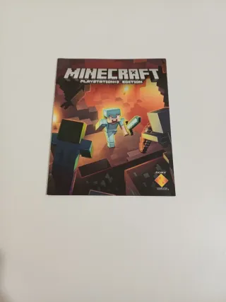 Manuale Minecraft PS3 Edizione Spagnola