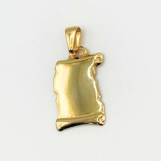 Colgante Oro 18K, Pergamino, 2.05gr