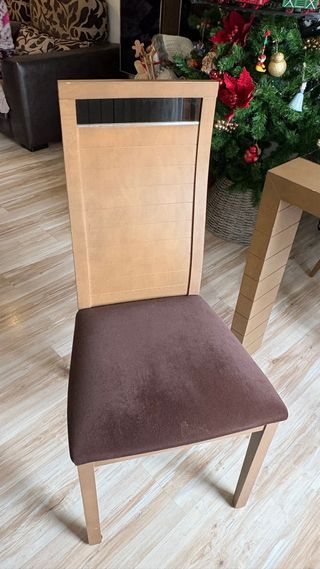 Urge vender ----Mueble de comedor madera y cristal