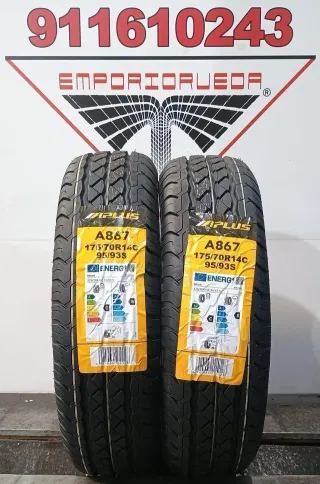 4UD 175 70 14C S APLUS RUEDA NUEVA YA MONTADA