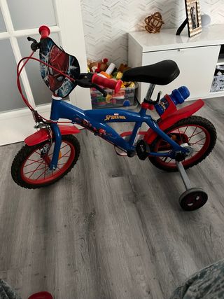 Bicicleta Spiderman Infantil