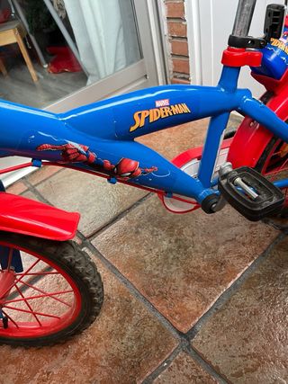 Bicicleta Spiderman Infantil