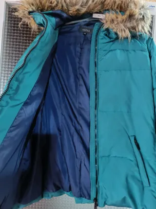 Chaqueta acolchada talla 5XL con capucha