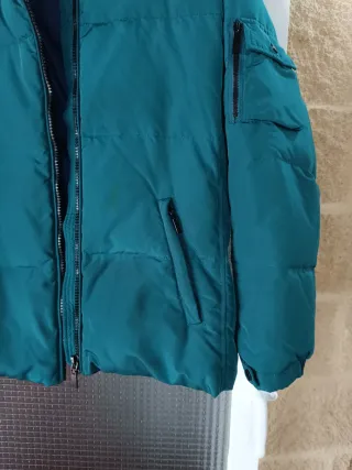 Chaqueta acolchada talla 5XL con capucha