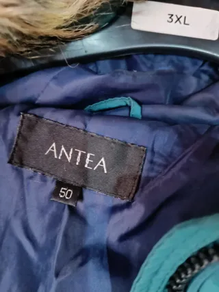 Chaqueta acolchada talla 5XL con capucha