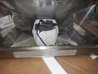 Campana extractora para piezas