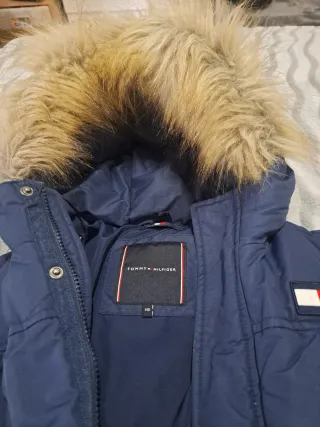 Parka Azul Tommy Hilfiger azul marino, 140 cm