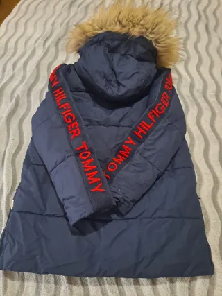 Parka Azul Tommy Hilfiger azul marino, 140 cm