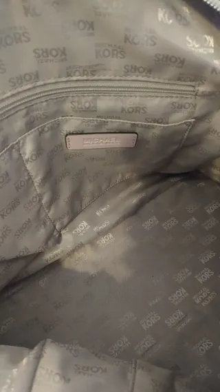 Borsa Michael Kors Rosa e argento