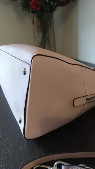 Borsa Michael Kors Rosa e argento