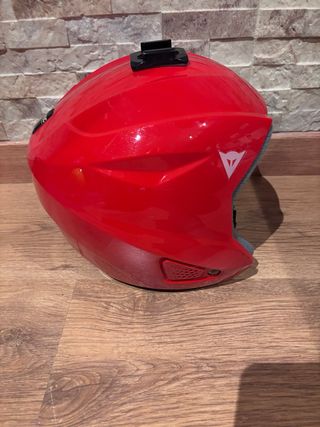 Casco esquí Dainesse niño T54 con soporte GoPro