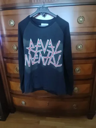 Sudadera Zara Manga Raglán Estampado