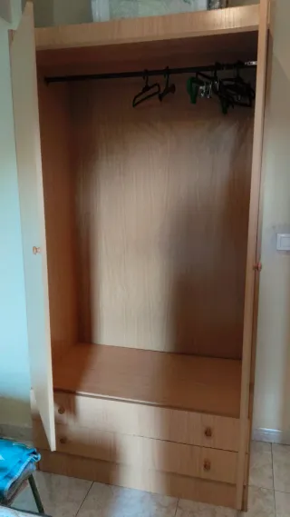Mueble tocador con espejo y almacenaje