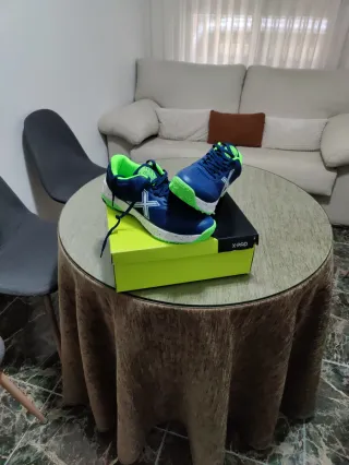 Zapatillas Munich Talla 45 Azul/Verde