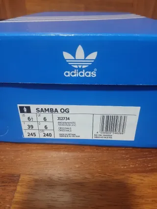 Adidas Samba OG Marrones/Naranjas Talla 39