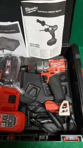 Taladro Milwaukee Fuel M18 FDD3/FPD3 Nuevo