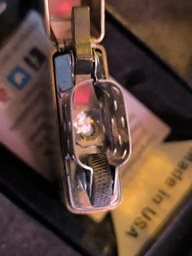 Zippo Dorado Grabado Buda Made in USA