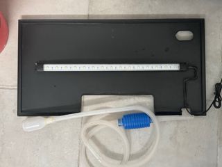 Pecera / acuario 85 litros con filtro y decoración