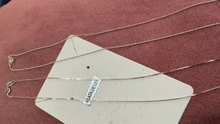 Lote 2 Cadenas Plata de Ley