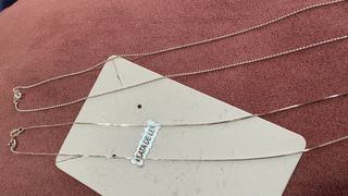 Lote 2 Cadenas Plata de Ley