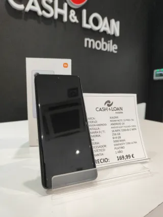 Xiaomi Redmi Note 13 Pro+ 5G 256GB Grigio