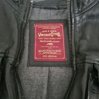 Giacca in pelle Jack & Jones M