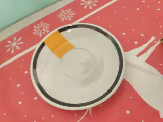 Tazas Candelas con platillos 36uds