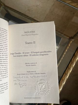 Teatro II: Georges Dandin / El avaro / El burgu...