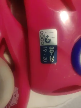 Patines de niña rosas y azules