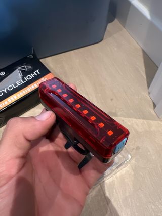 Luz Bicicleta IPSXP Micro USB Negra