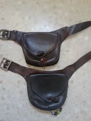 Riñonera de cuero