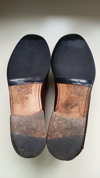 CARDINALE Mocassini Pelle Marrone Taglia 46