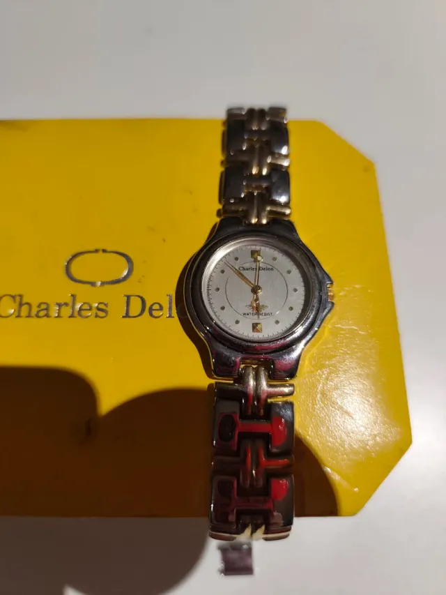 Reloj Charles Delon Oro y Plata